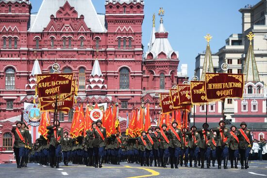 Военный парад в ознаменование 75-летия Победы