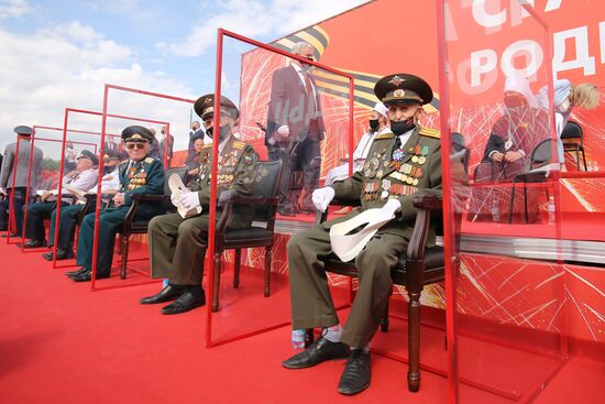 Военный парад в городах России в ознаменование 75-летия Победы