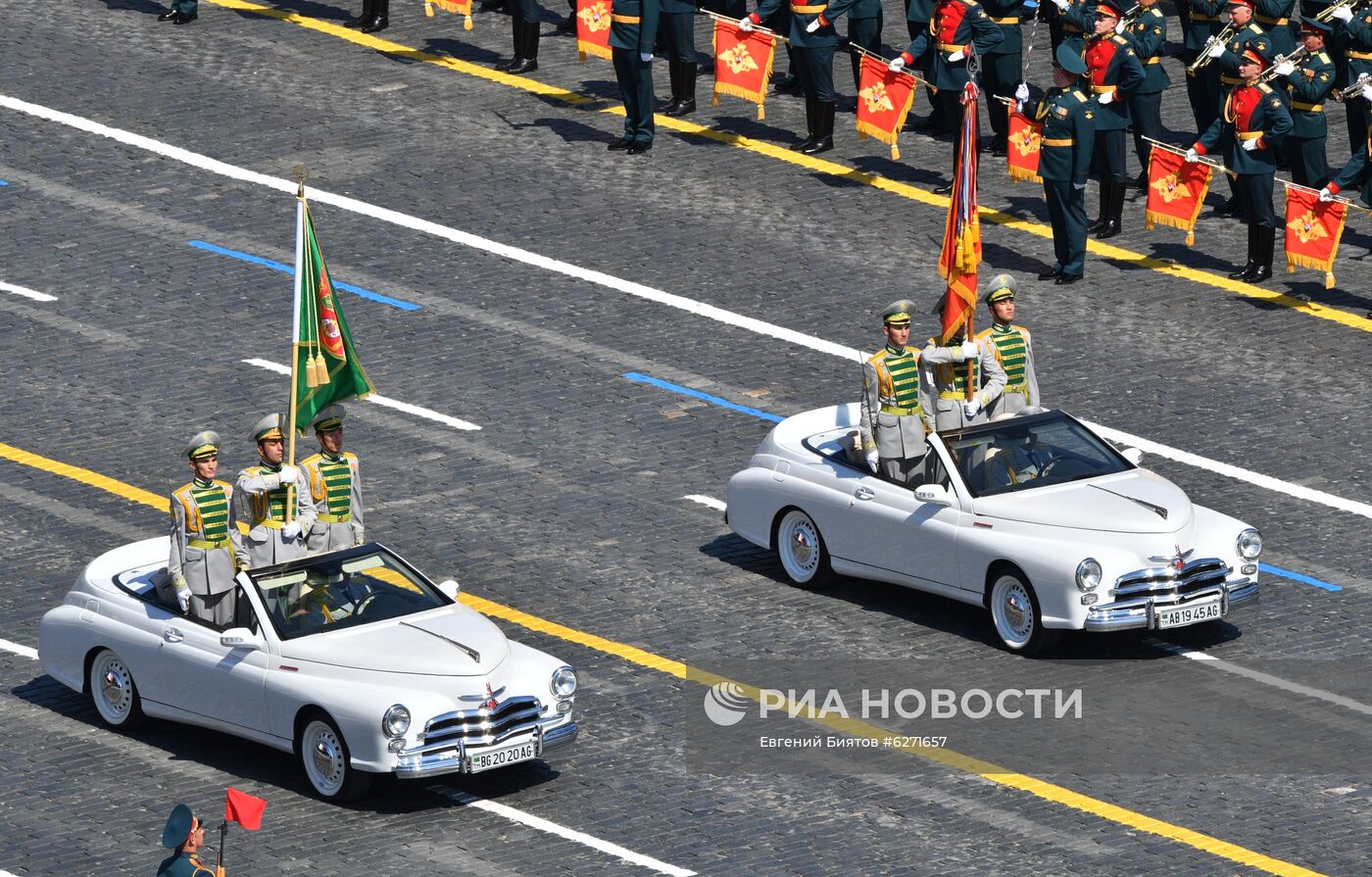 Военный парад в ознаменование 75-летия Победы