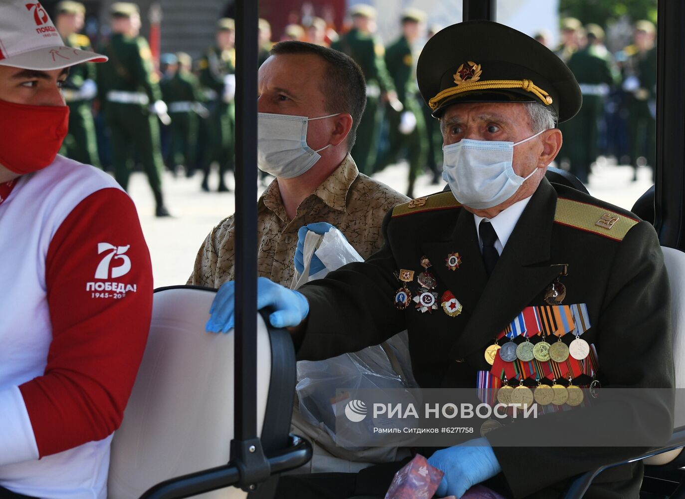 Военный парад в ознаменование 75-летия Победы