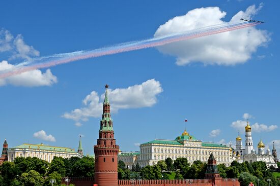 Военный парад в ознаменование 75-летия Победы