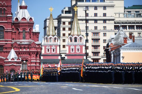 Военный парад в ознаменование 75-летия Победы