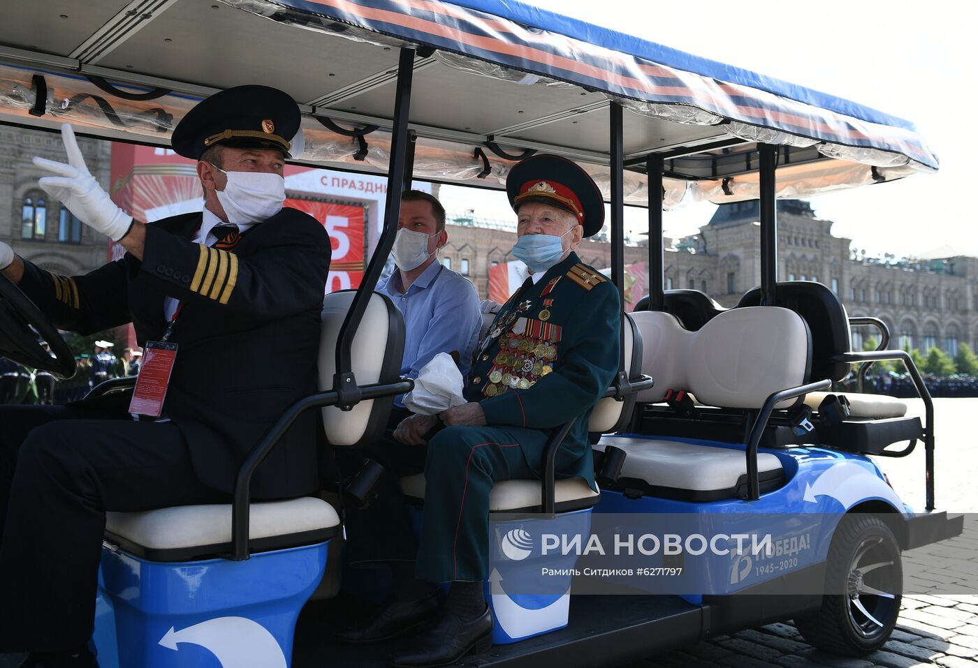 Военный парад в ознаменование 75-летия Победы