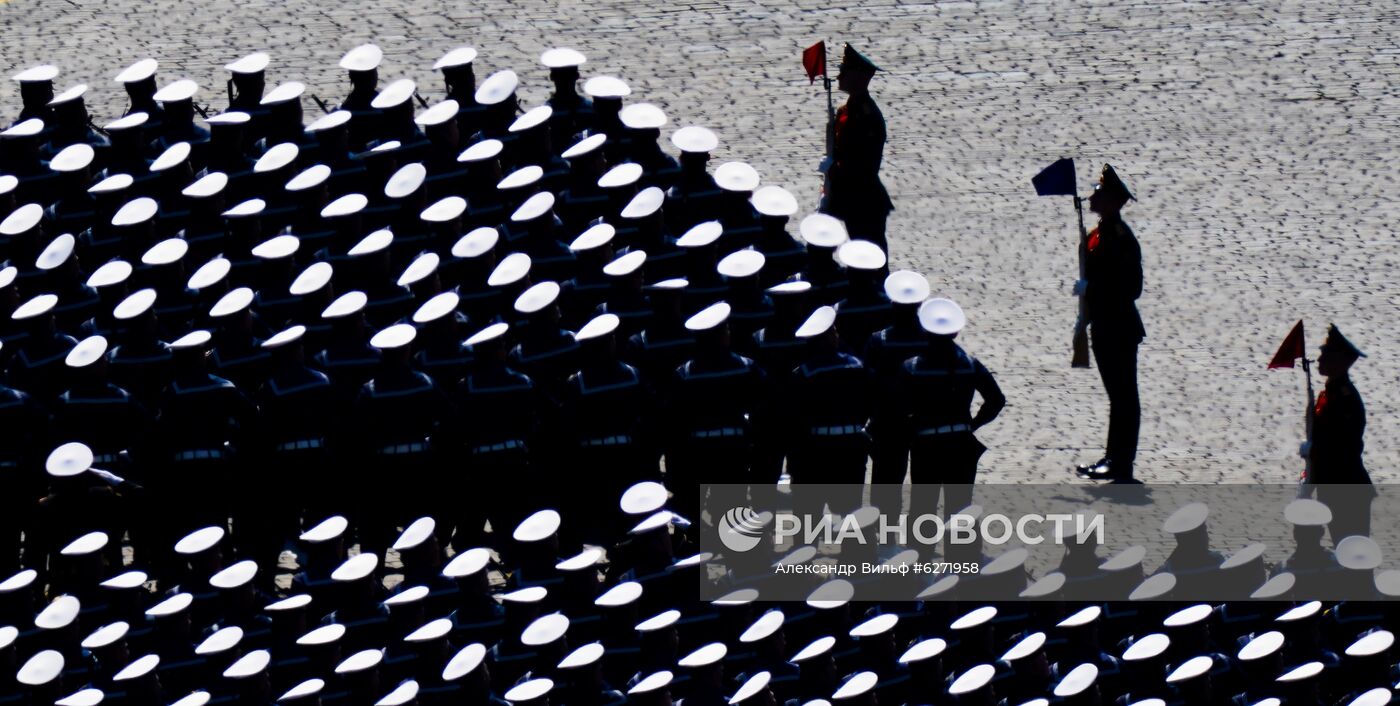 Военный парад в ознаменование 75-летия Победы