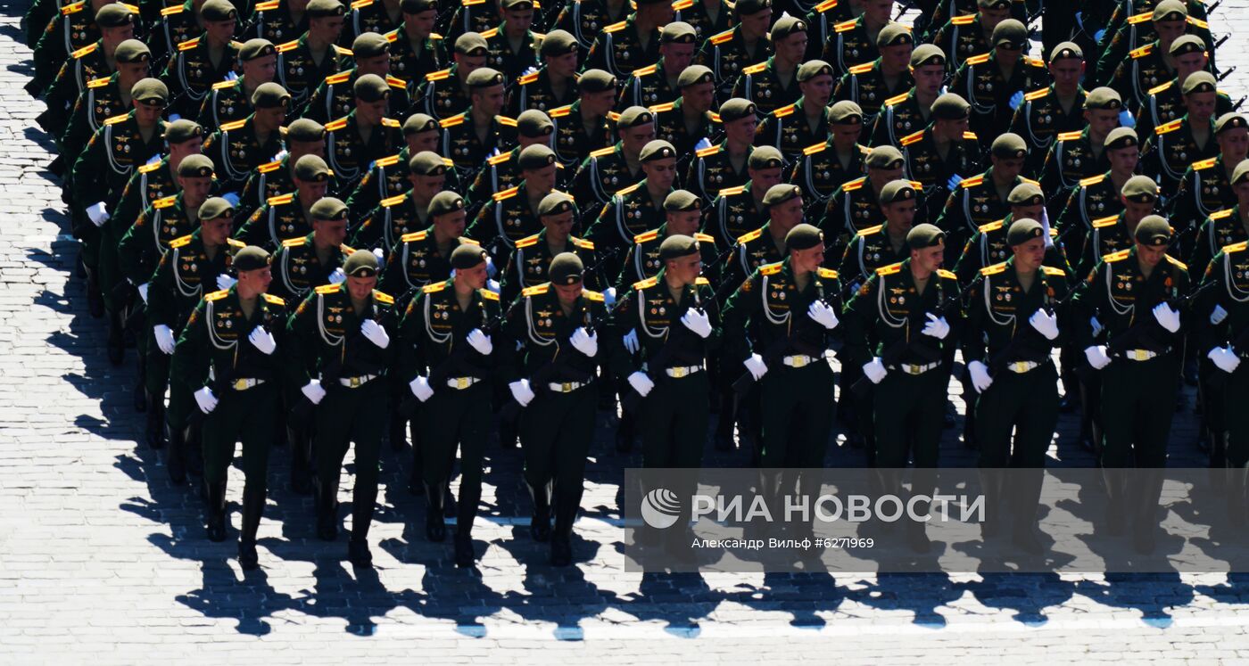 Военный парад в ознаменование 75-летия Победы