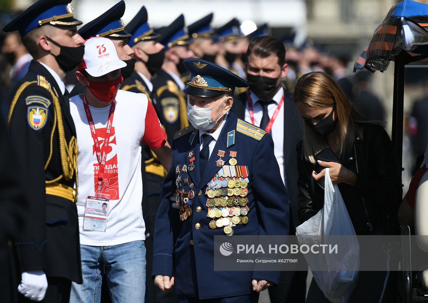 Военный парад в ознаменование 75-летия Победы