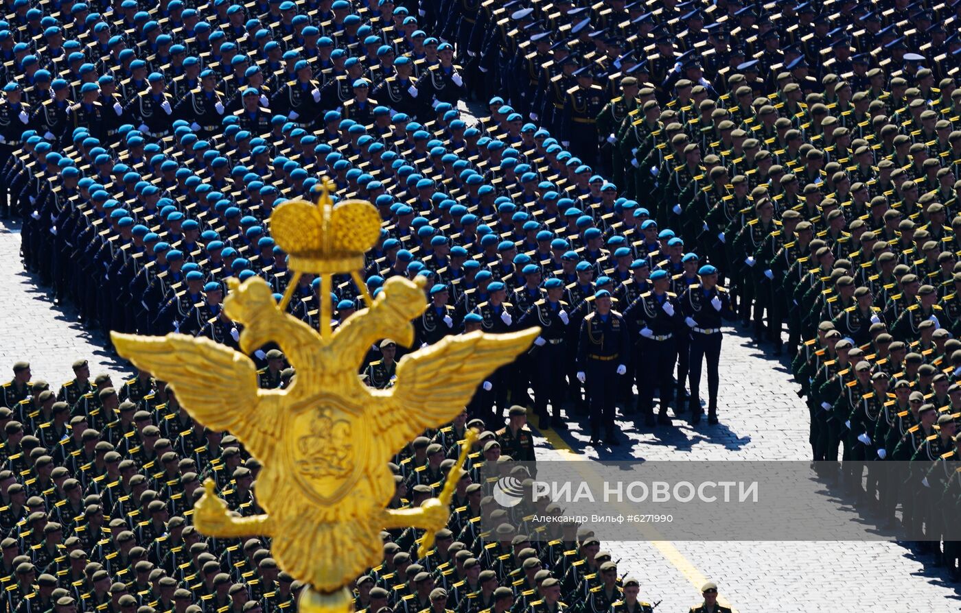 Военный парад в ознаменование 75-летия Победы