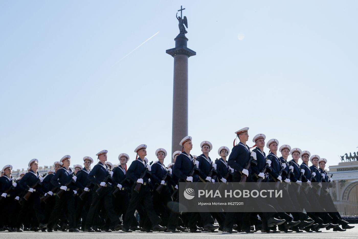 Военный парад в городах России в ознаменование 75-летия Победы