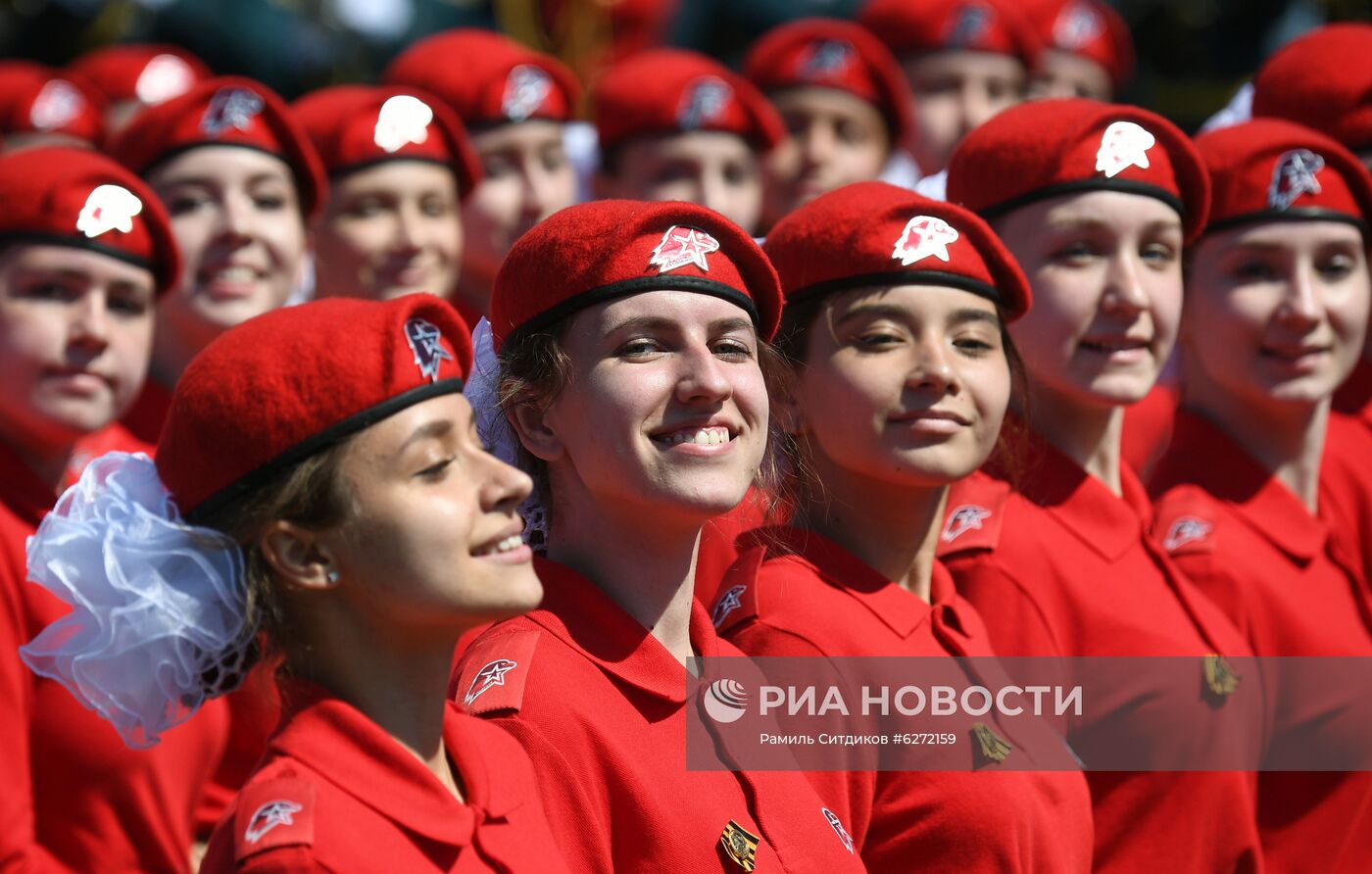 Военный парад в ознаменование 75-летия Победы