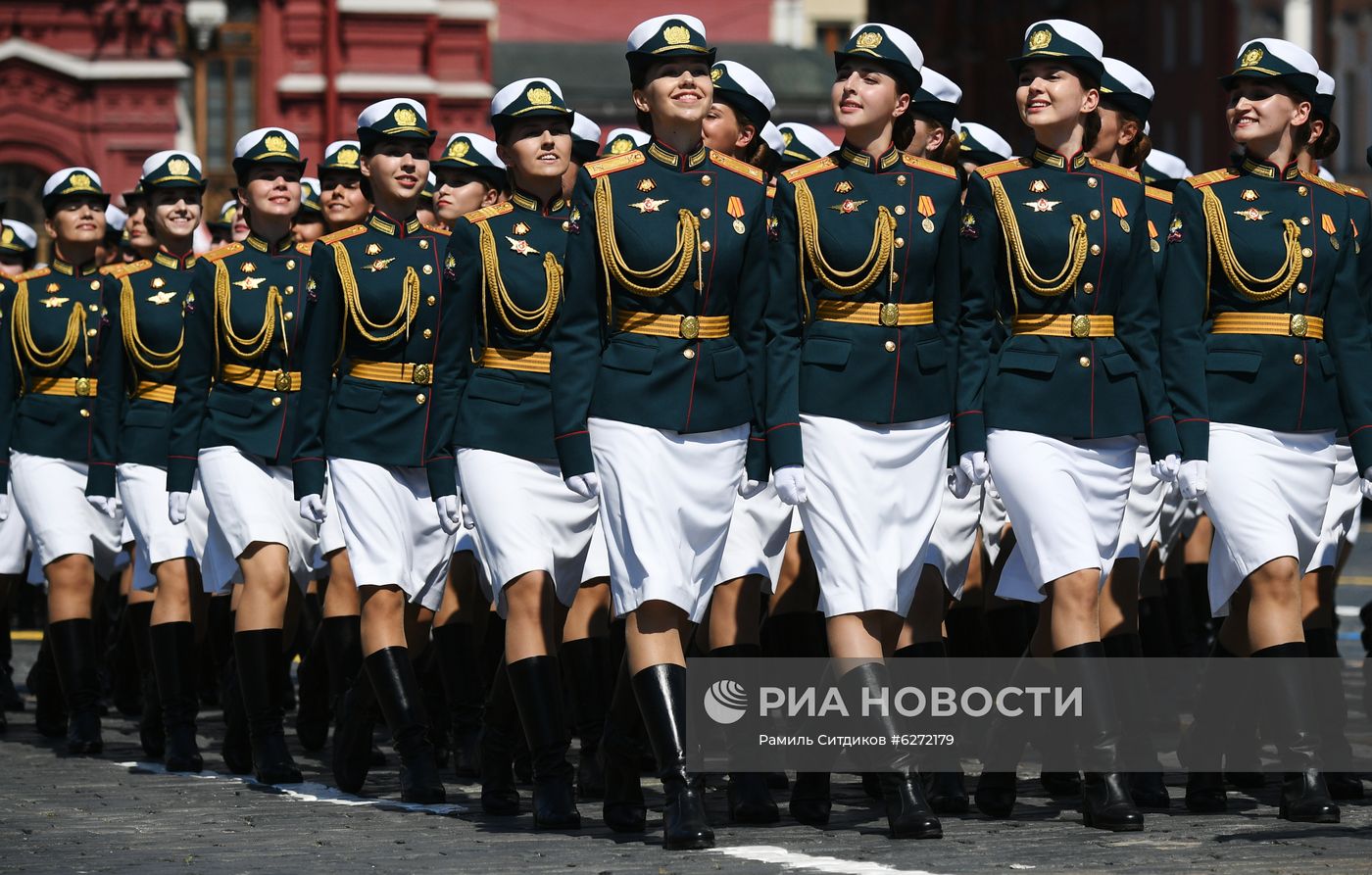 Военный парад в ознаменование 75-летия Победы