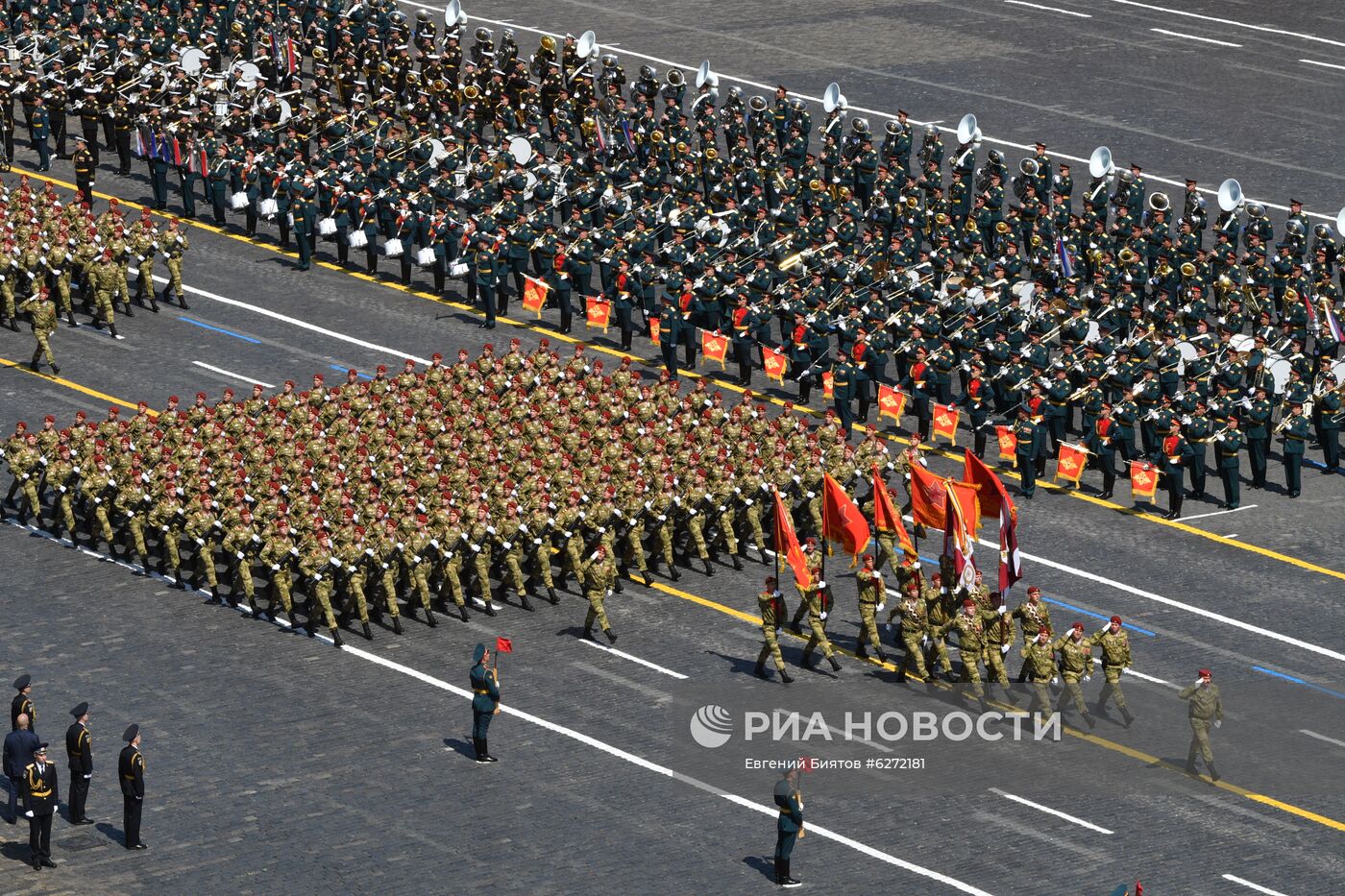 Военный парад в ознаменование 75-летия Победы