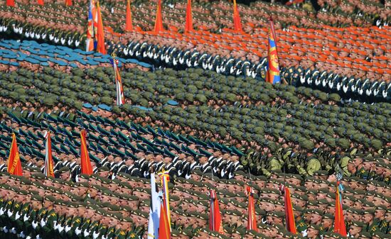 Военный парад в ознаменование 75-летия Победы