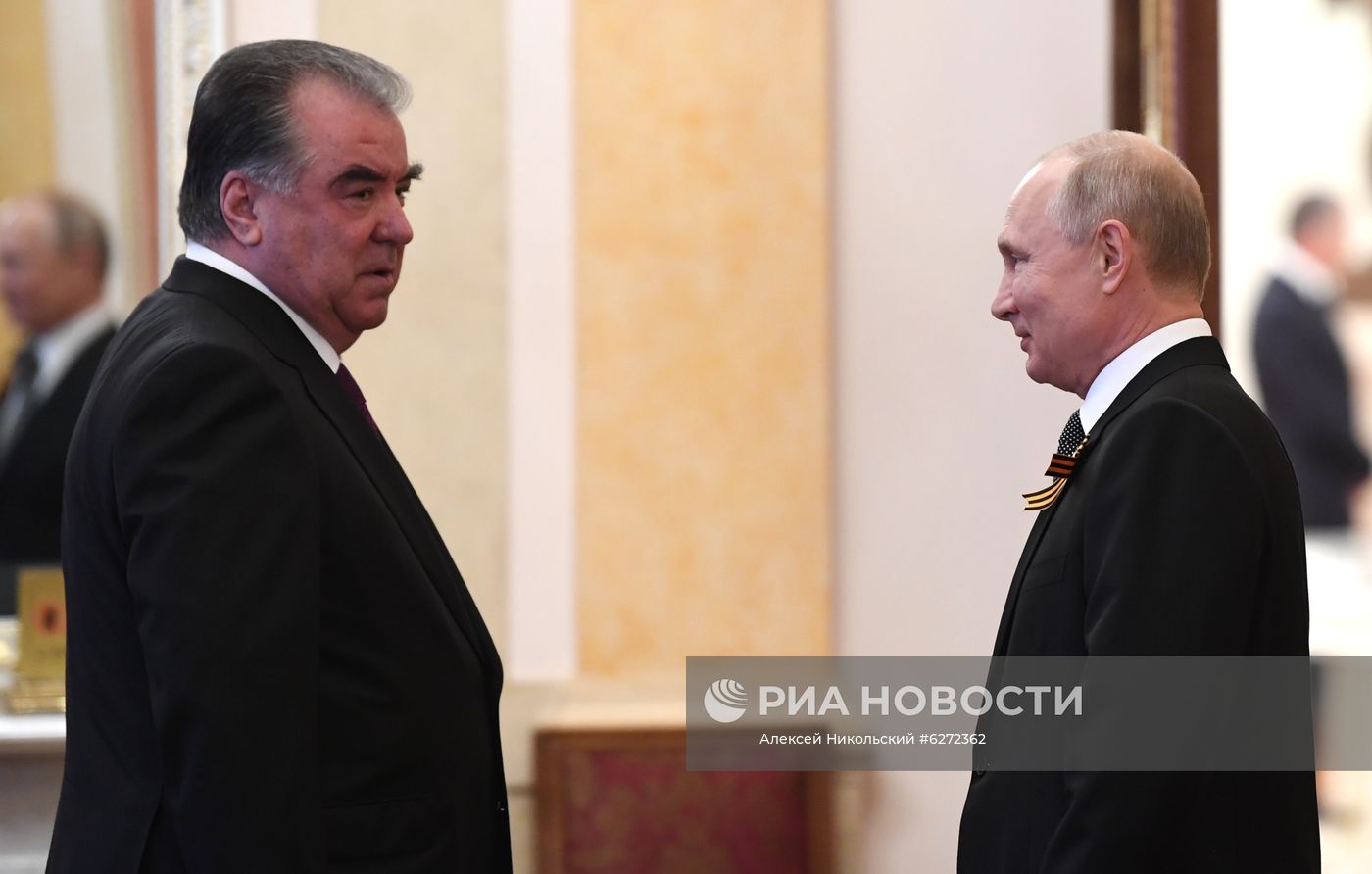 Встреча глав иностранных государств президентом РФ В. Путиным в Кремле