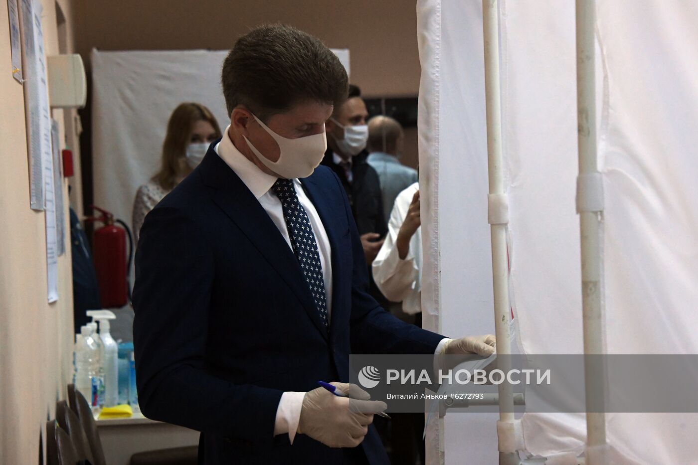 Голосование по внесению поправок в Конституцию РФ в городах России