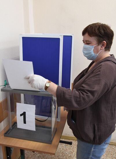 Голосование по внесению поправок в Конституцию РФ в городах России