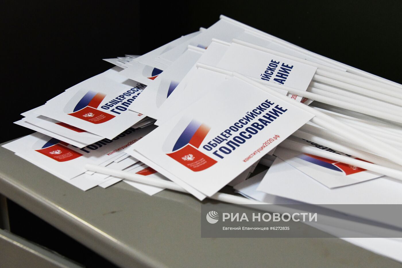 Голосование по внесению поправок в Конституцию РФ в городах России