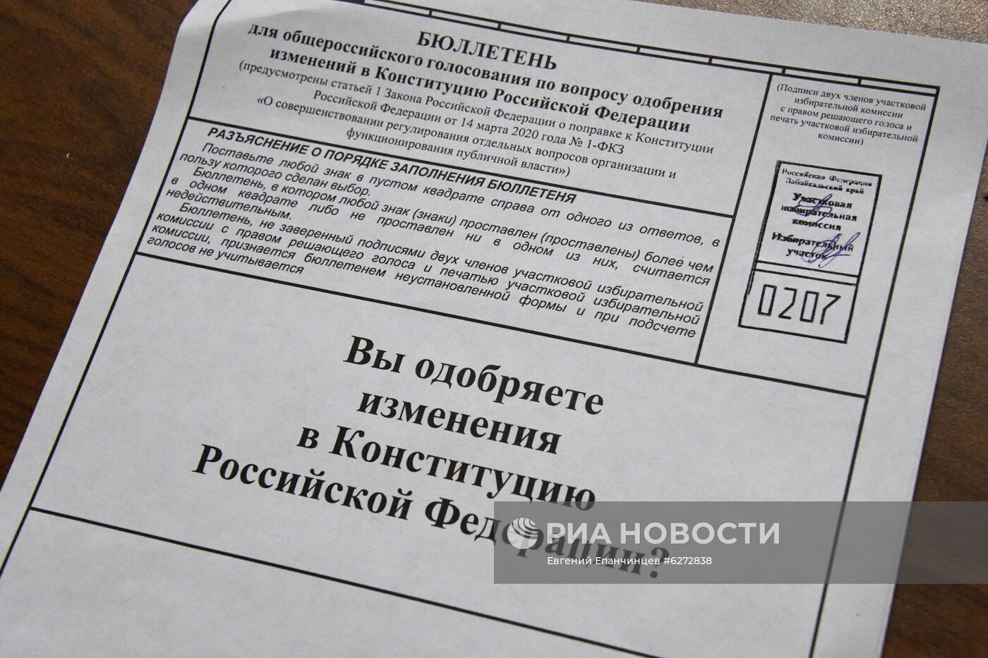 Голосование по внесению поправок в Конституцию РФ в городах России