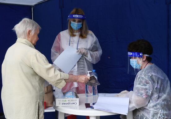 Голосование по внесению поправок в Конституцию РФ в городах России