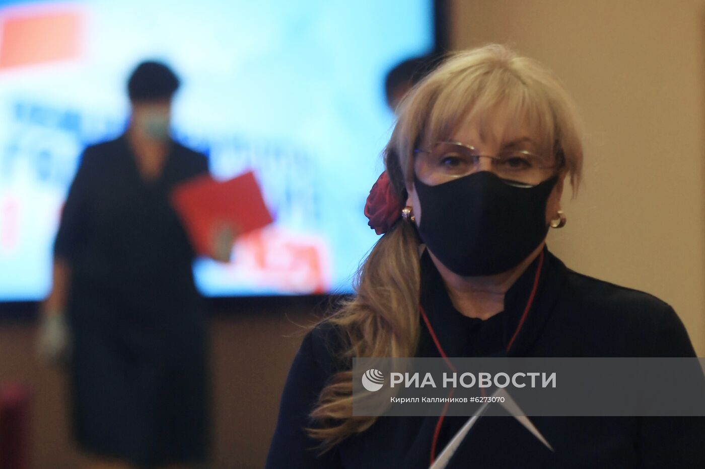 Работа информационного центра ЦИК России