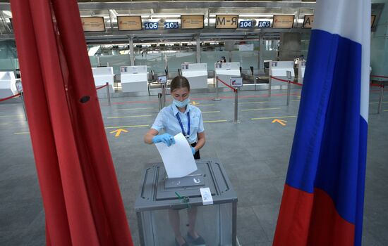 Голосование по внесению поправок в Конституцию РФ в городах России