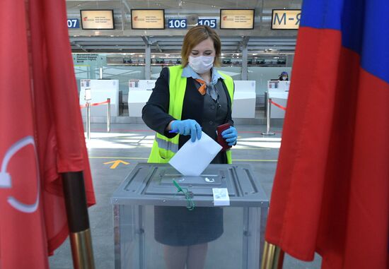 Голосование по внесению поправок в Конституцию РФ в городах России