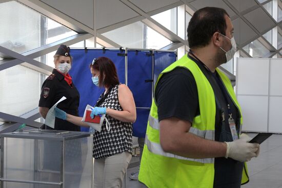 Голосование по внесению поправок в Конституцию РФ в городах России