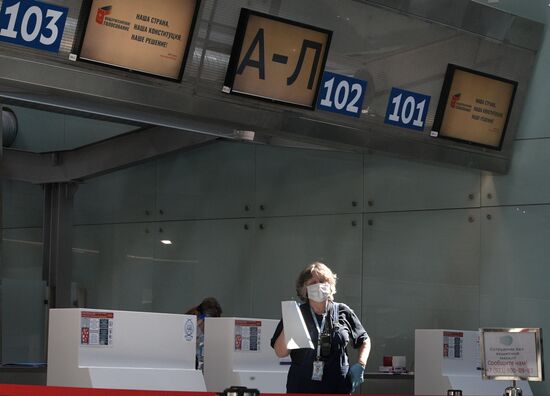 Голосование по внесению поправок в Конституцию РФ в городах России