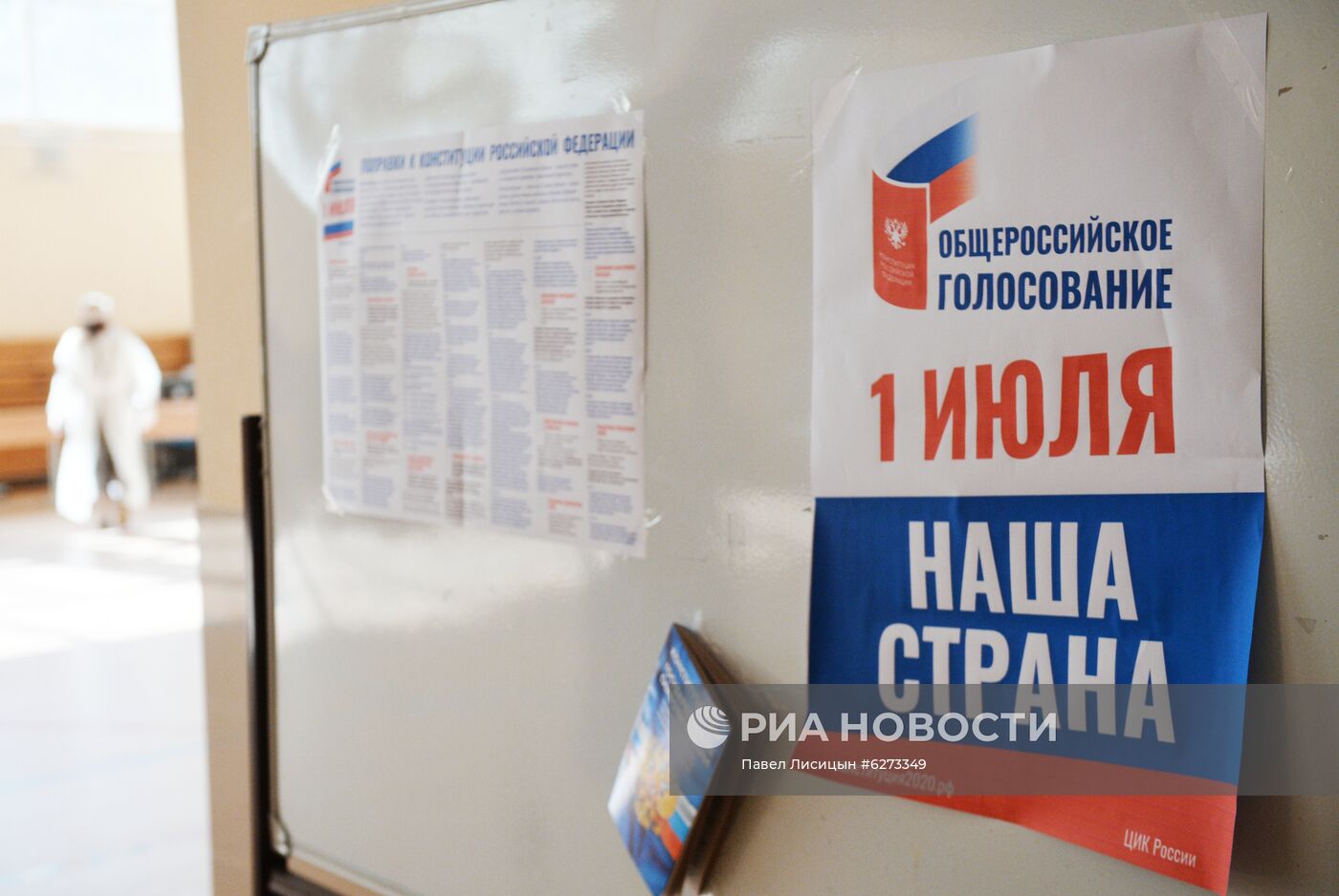 Голосование по внесению поправок в Конституцию РФ в городах России