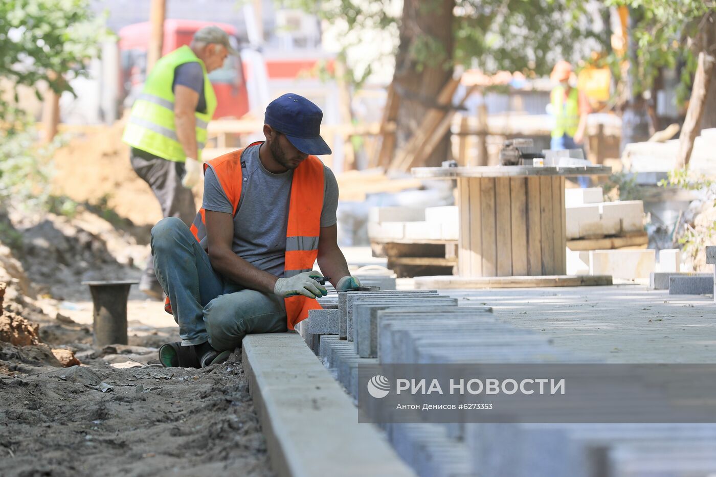 Реконструкция парка Северного речного вокзала