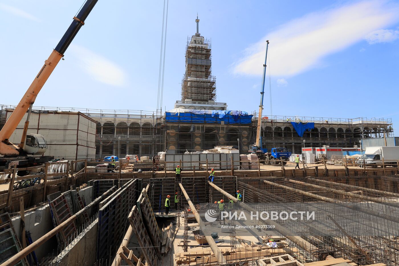 Реконструкция парка Северного речного вокзала