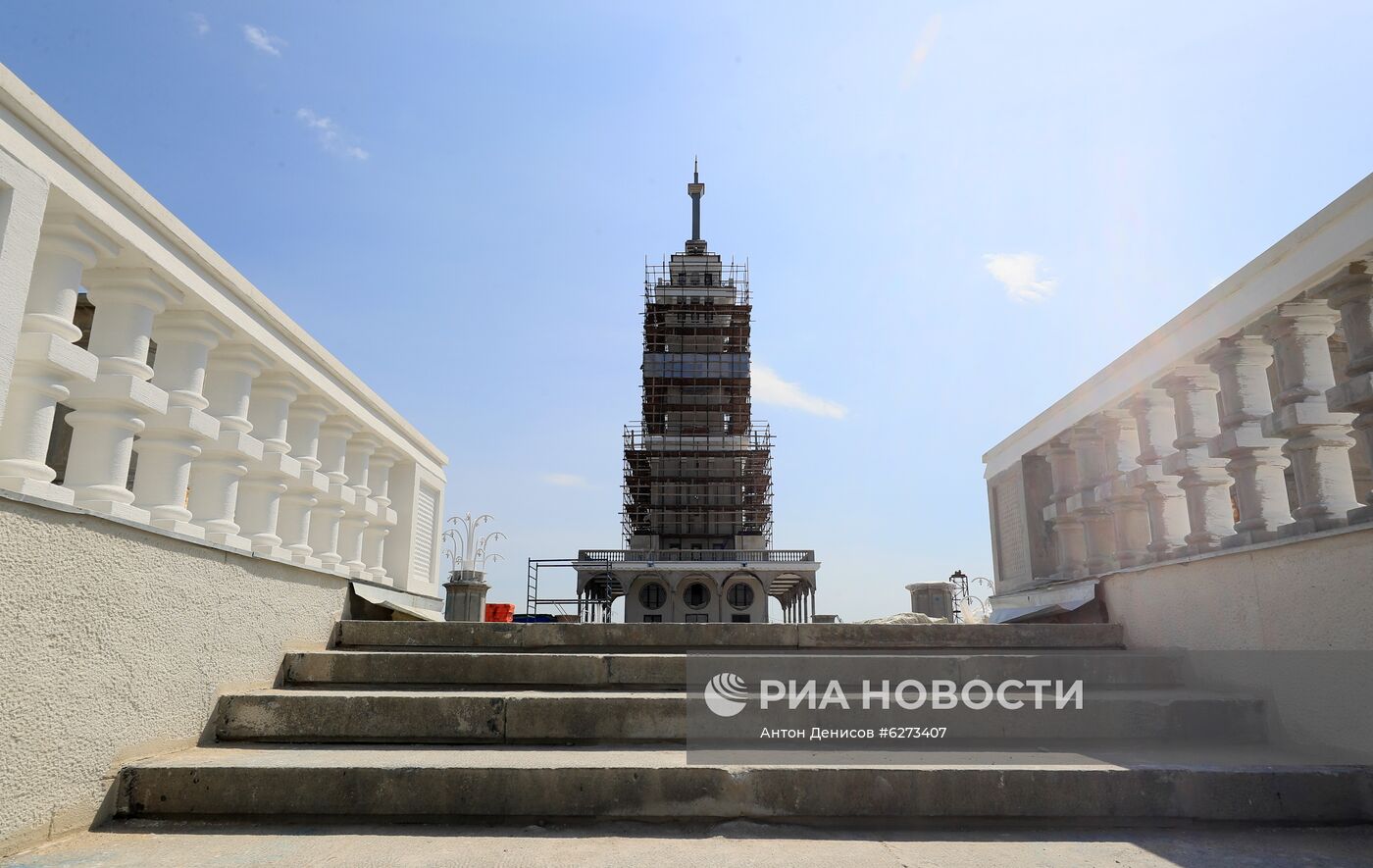 Реконструкция парка Северного речного вокзала