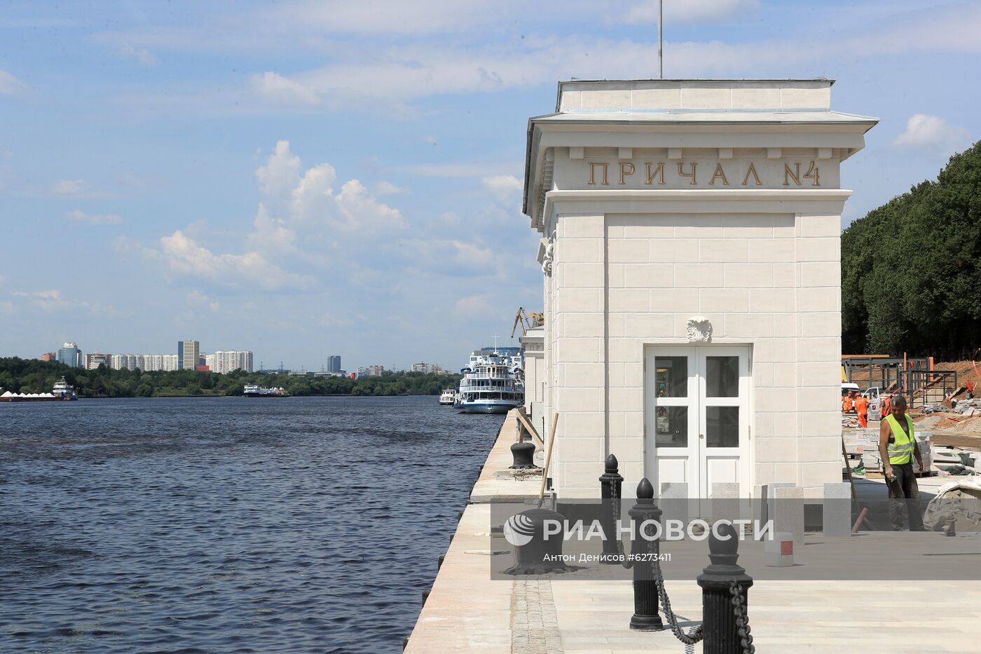 Реконструкция парка Северного речного вокзала