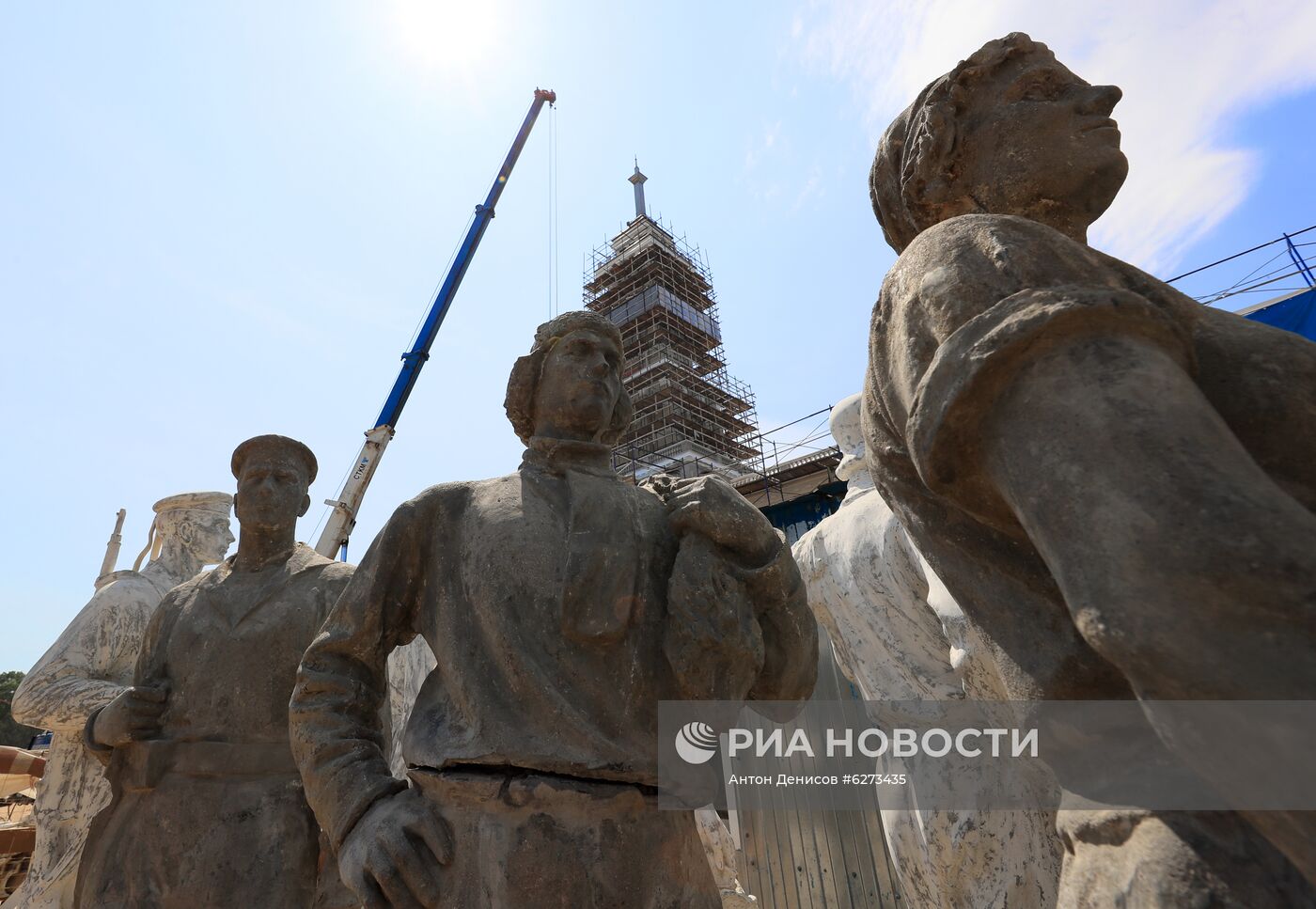 Реконструкция парка Северного речного вокзала