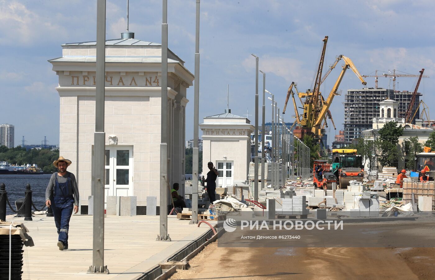 Реконструкция парка Северного речного вокзала