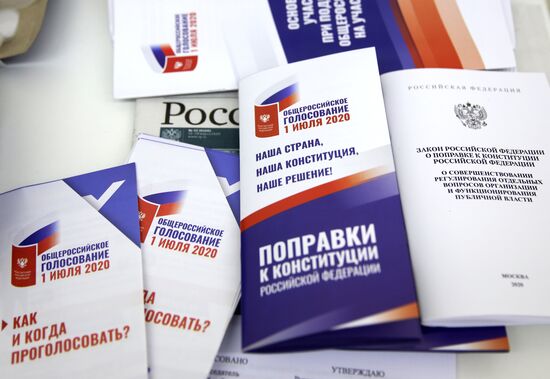 Голосование по внесению поправок в Конституцию РФ в городах России