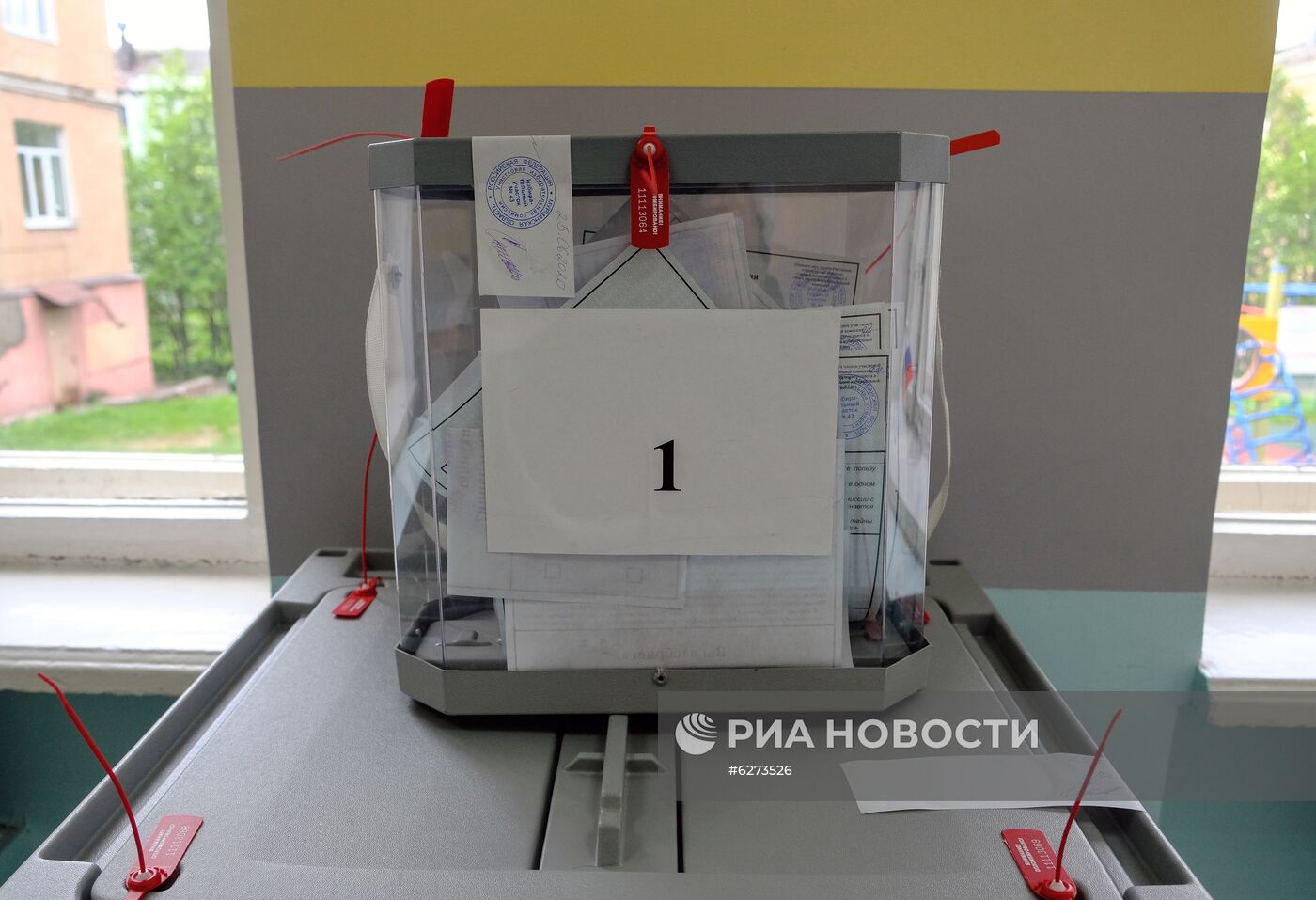 Голосование по внесению поправок в Конституцию РФ в городах России