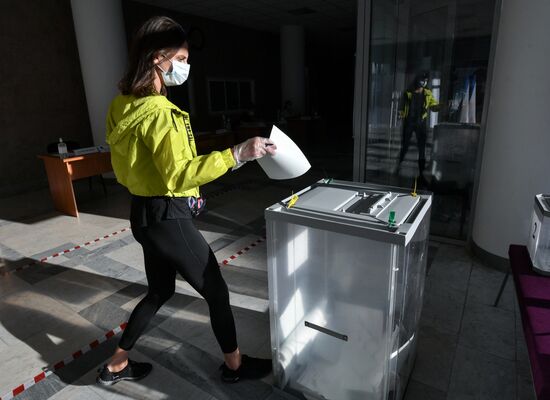 Голосование по внесению поправок в Конституцию РФ в городах России