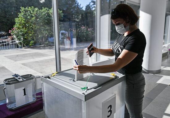 Голосование по внесению поправок в Конституцию РФ в городах России