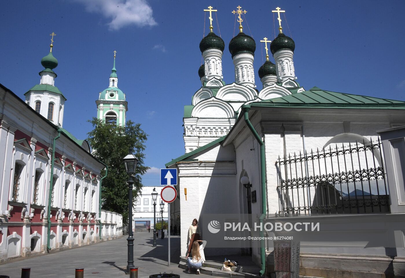 Теплая погода в Москве