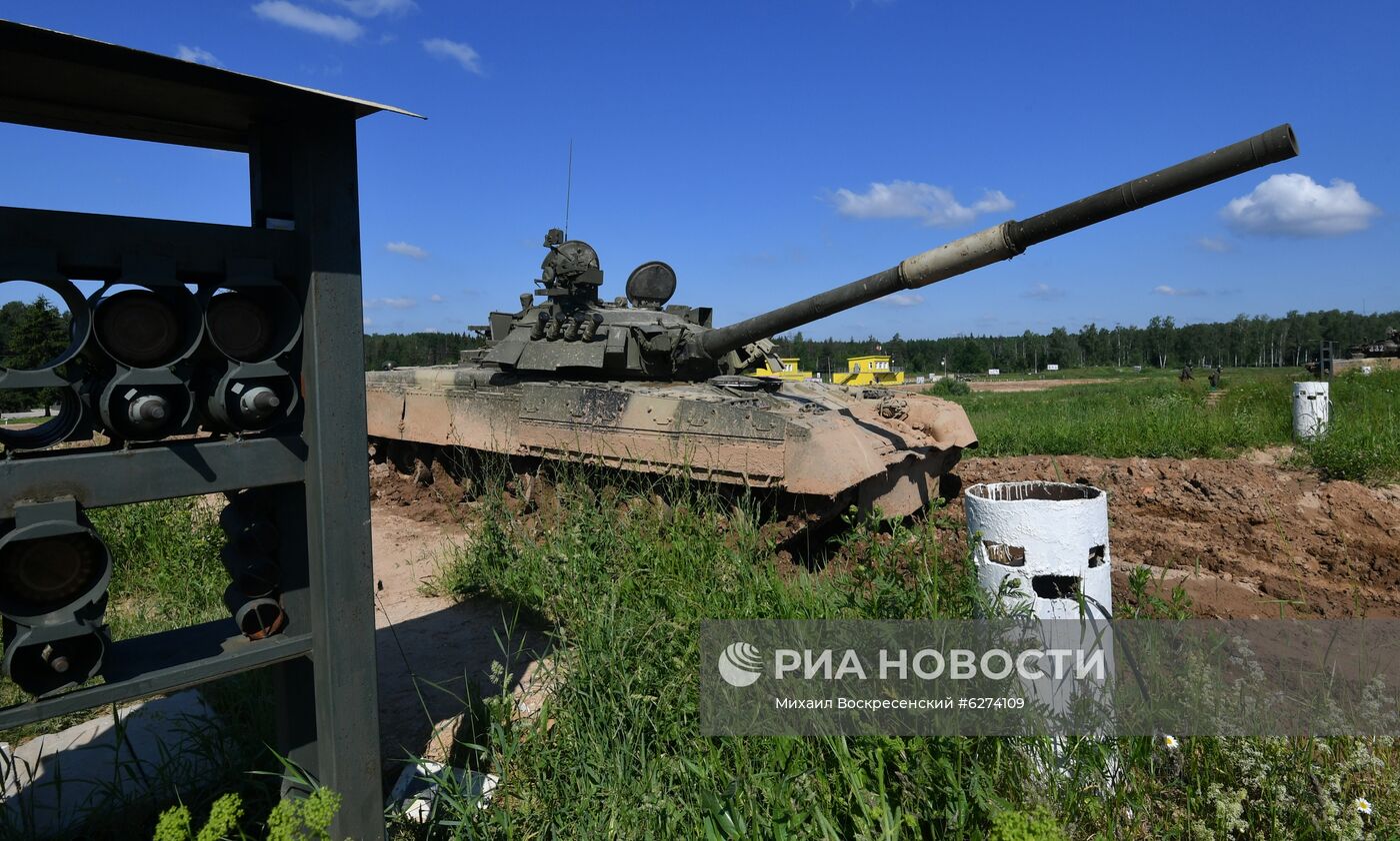 Учения военнослужащих Кантемировской дивизии ЗВО