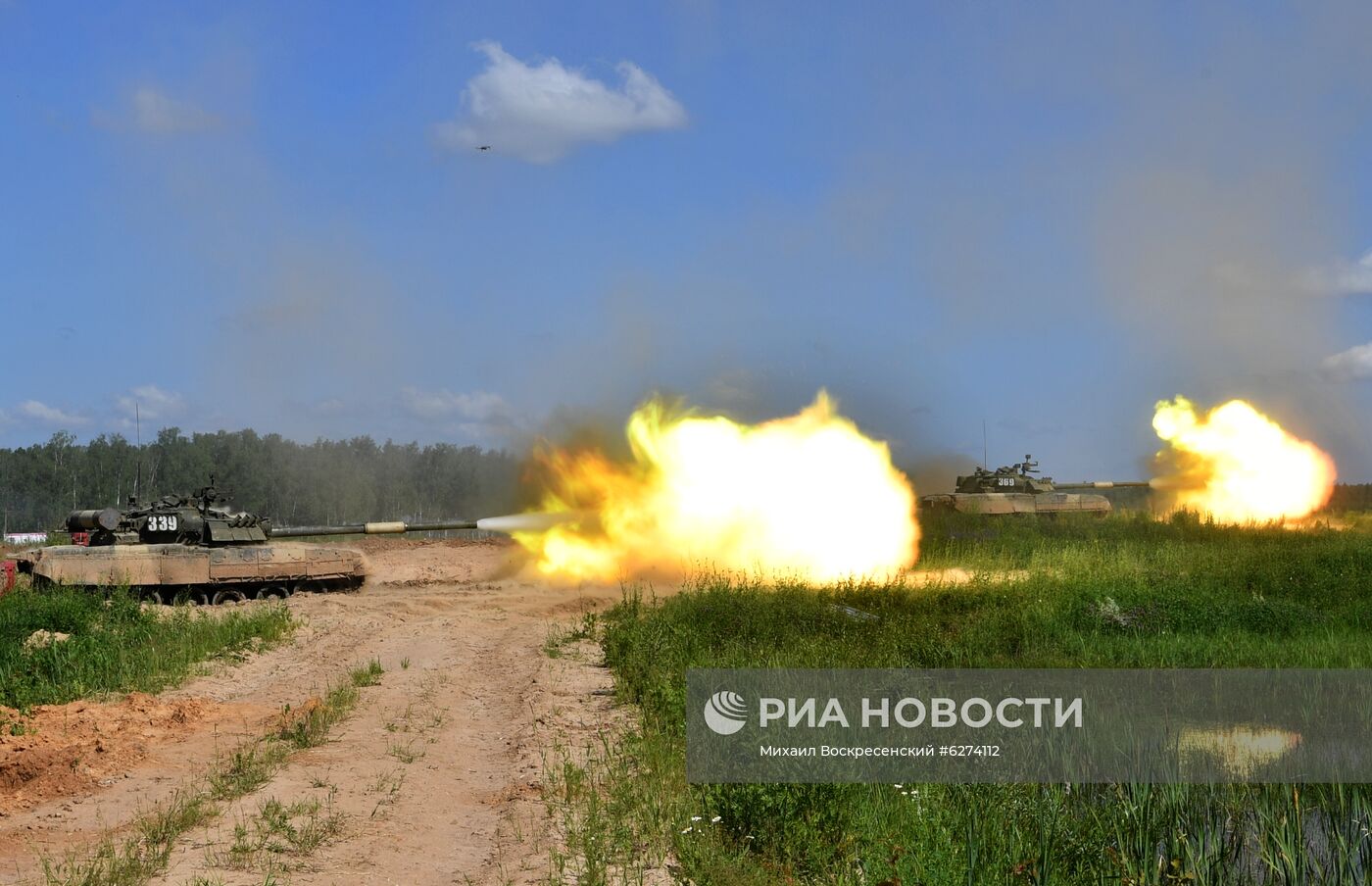 Учения военнослужащих Кантемировской дивизии ЗВО