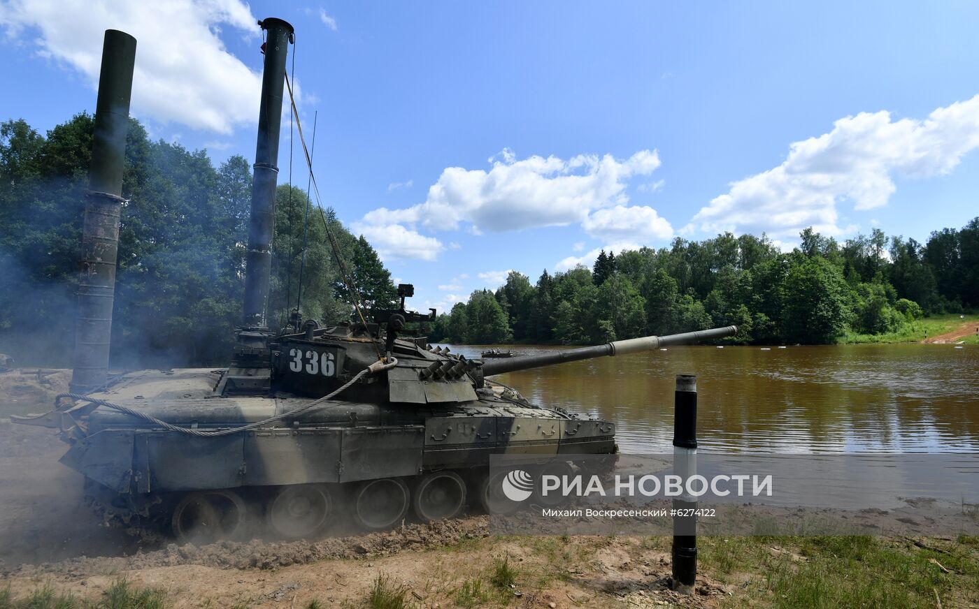 Учения военнослужащих Кантемировской дивизии ЗВО