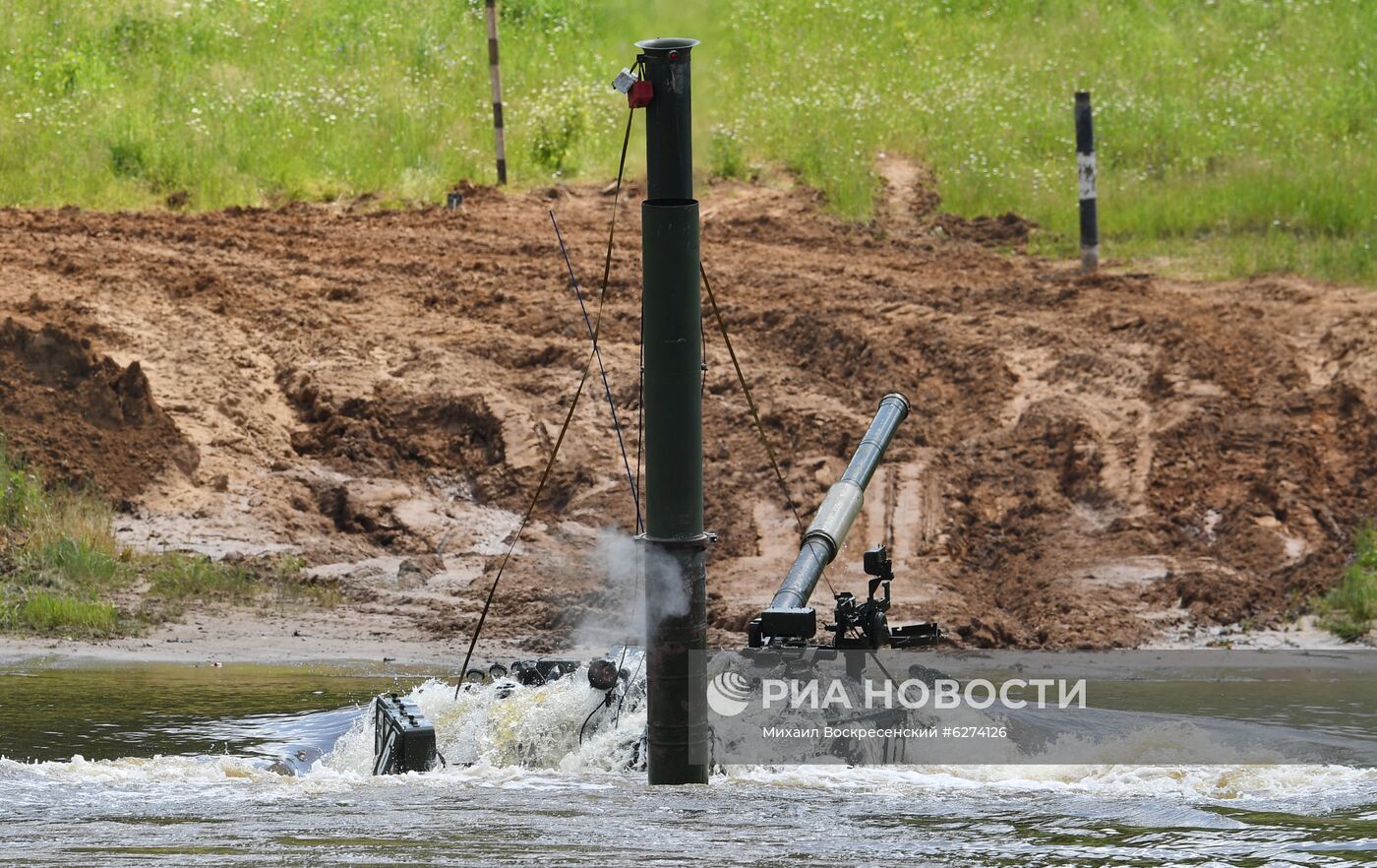 Учения военнослужащих Кантемировской дивизии ЗВО