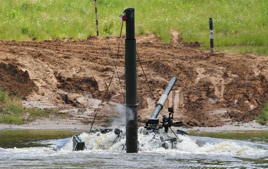 Учения военнослужащих Кантемировской дивизии ЗВО