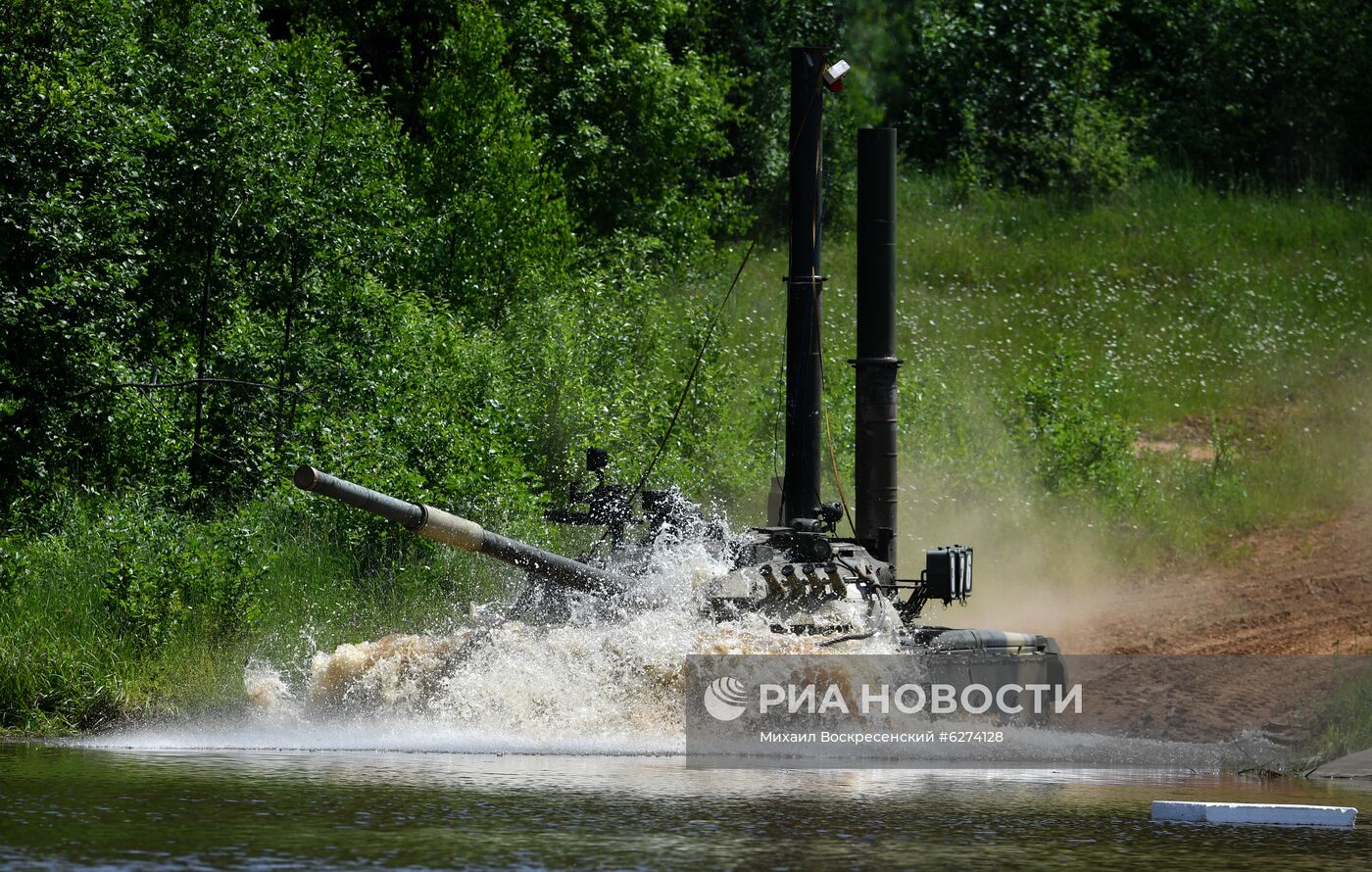 Учения военнослужащих Кантемировской дивизии ЗВО