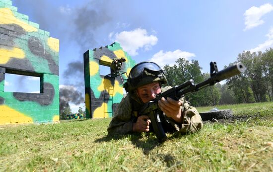 Учения военнослужащих Кантемировской дивизии ЗВО