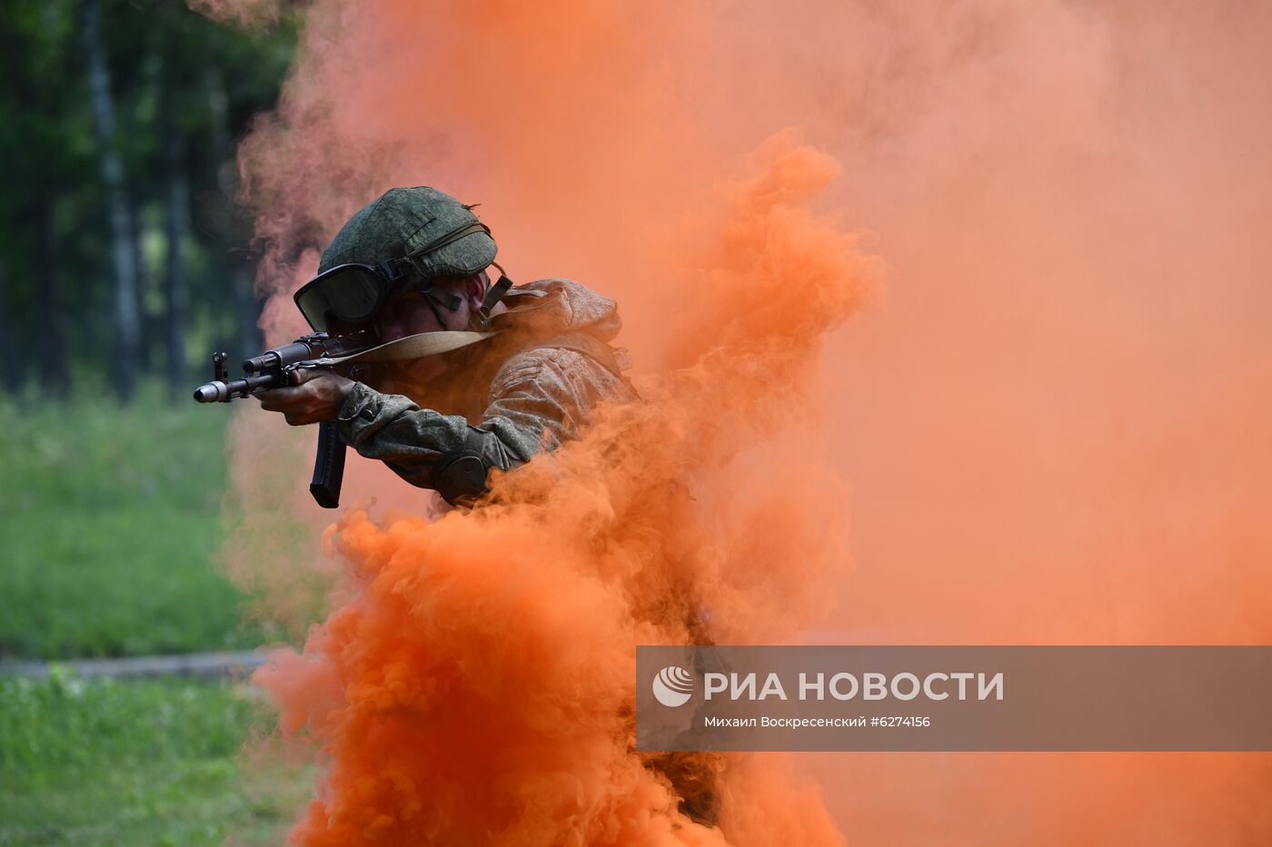 Учения военнослужащих Кантемировской дивизии ЗВО