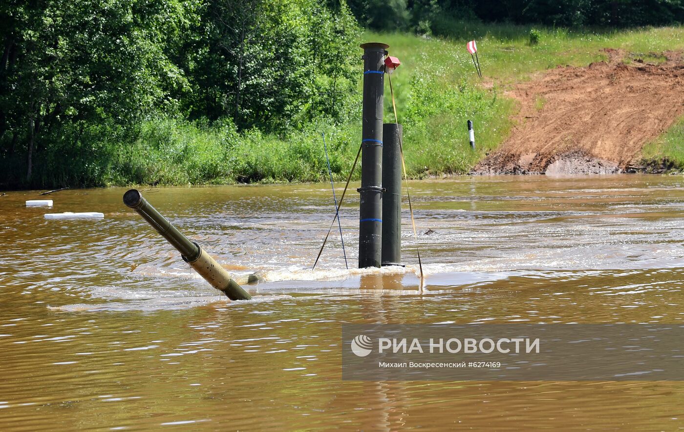 Учения военнослужащих Кантемировской дивизии ЗВО