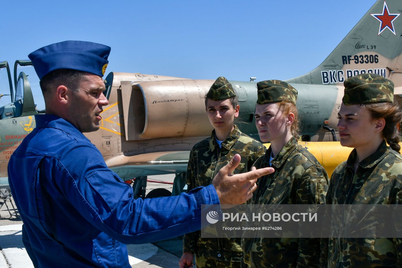 Летная практика в Краснодарском высшем военном авиационном училище | РИА  Новости Медиабанк