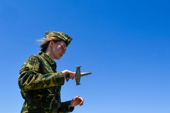 Летная практика в Краснодарском высшем военном авиационном училище